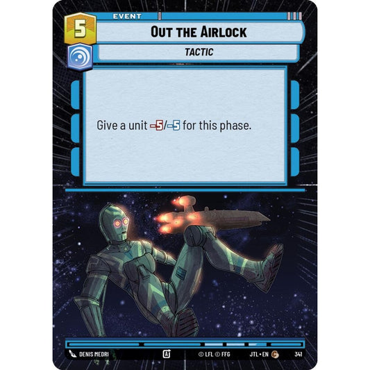 Out the Airlock, C, JTL 341) Hyperspace, Star Wars Unlimited