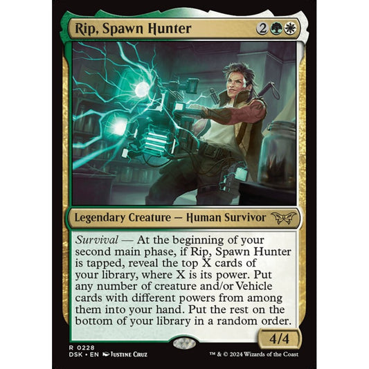 Rip, Spawn Hunter, 228, rare, Magic: The Gathering, Duskmourn: House of Horror