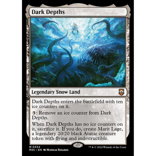 Dark Depths, 334, mythic, Magic: The Gathering, Modern Horizons 3