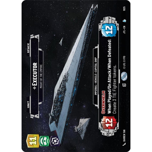 Executor, L, JTL 1025) Prestige, Star Wars Unlimited