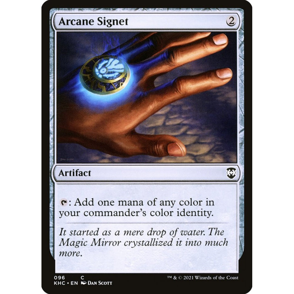 Arcane Signet common 96 Magic the Gathering Kaldheim Commander