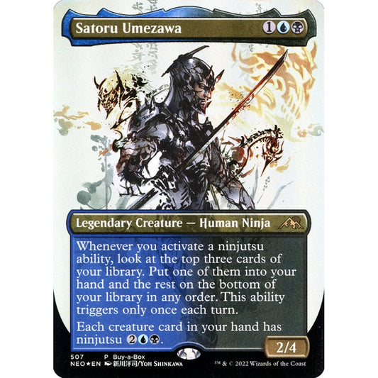 Satoru Umezawa rare 507 Magic the Gathering Kamigawa: Neon Dynasty
