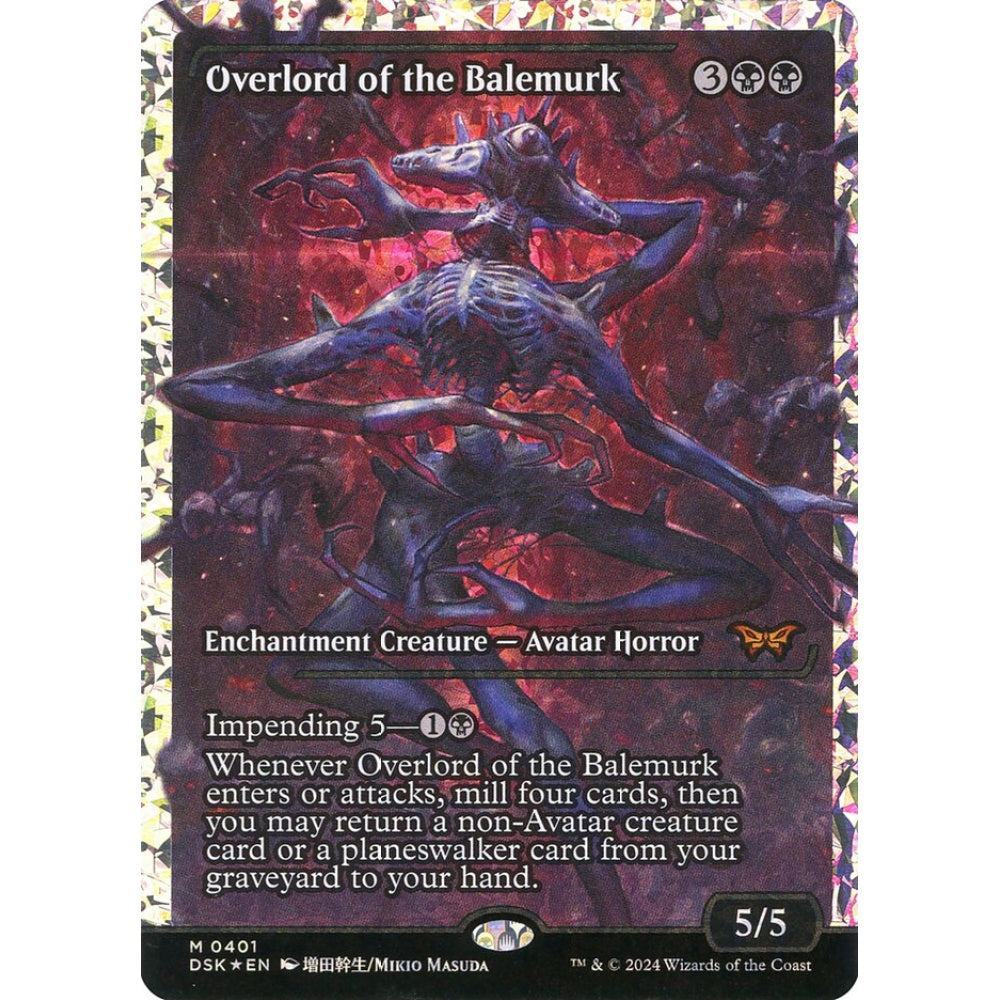 Overlord of the Balemurk, 401, mythic, Magic: The Gathering, Duskmourn: House of Horror