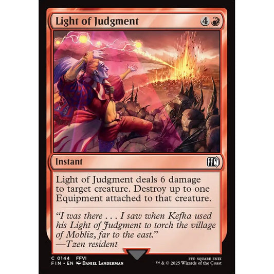 Light of Judgment common 144 Magic the Gathering Final Fantasy