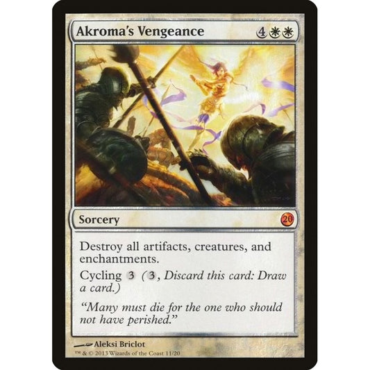 Akroma's Vengeance mythic 11 Magic the Gathering From the Vault: Twenty