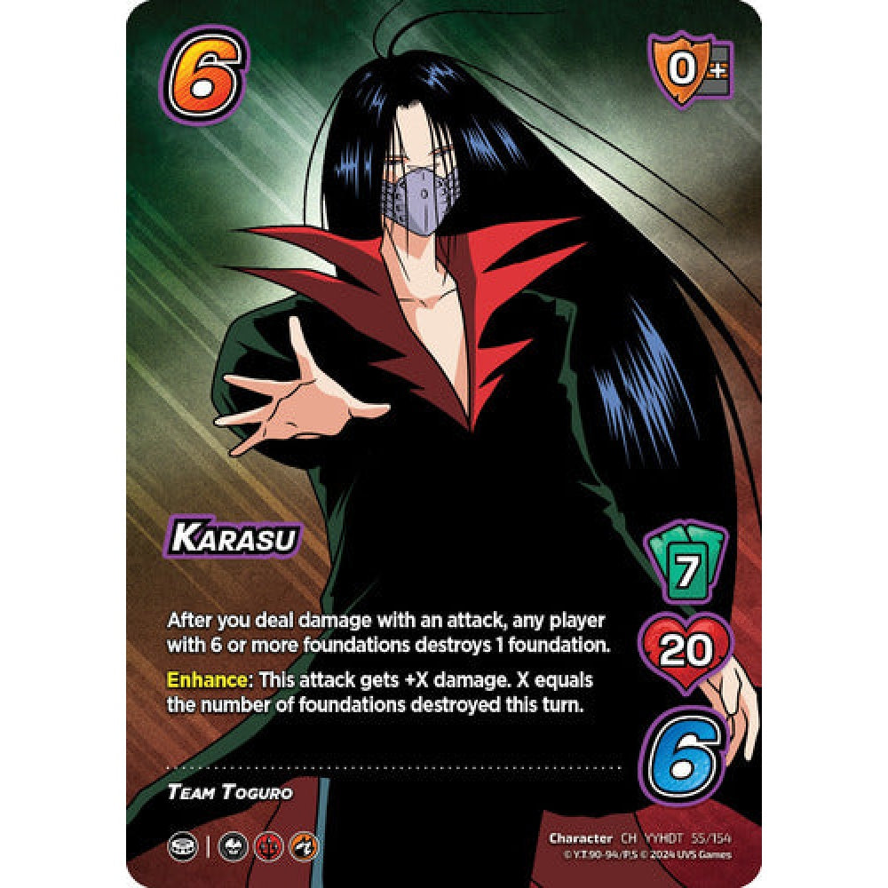 Karasu, 55/154, CH, UniVersus, Yu Yu Hakusho: Dark Tournament
