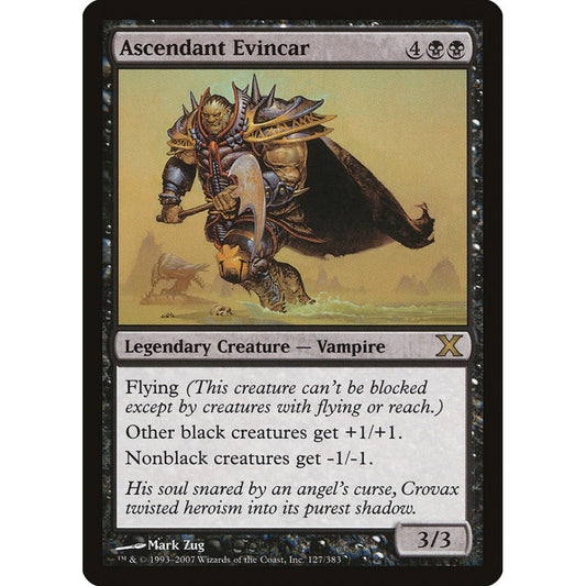 Ascendant Evincar rare 127 Magic the Gathering Tenth Edition