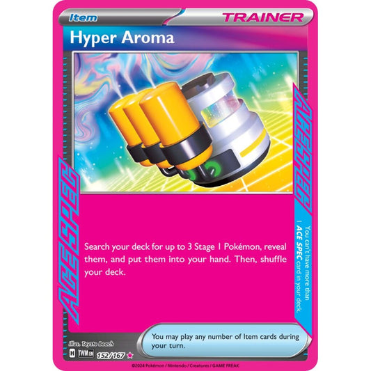 Hyper Aroma ACE SPEC Rare 152/167 Pokemon Card Game Twilight Masquerade
