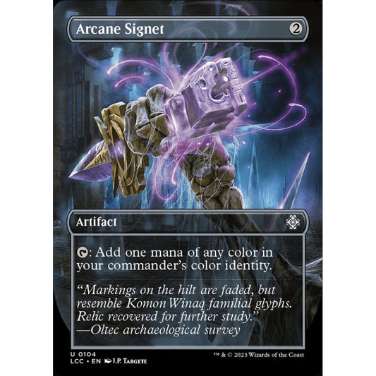 Arcane Signet, uncommon, 104, Magic the Gathering, The Lost Caverns of Ixalan Commander