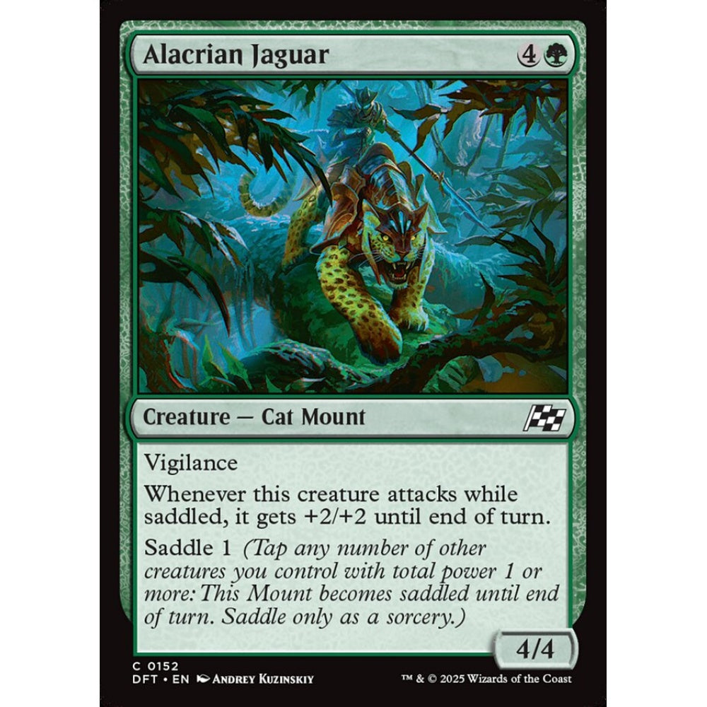 Alacrian Jaguar, 152, common, Magic: The Gathering, Aetherdrift