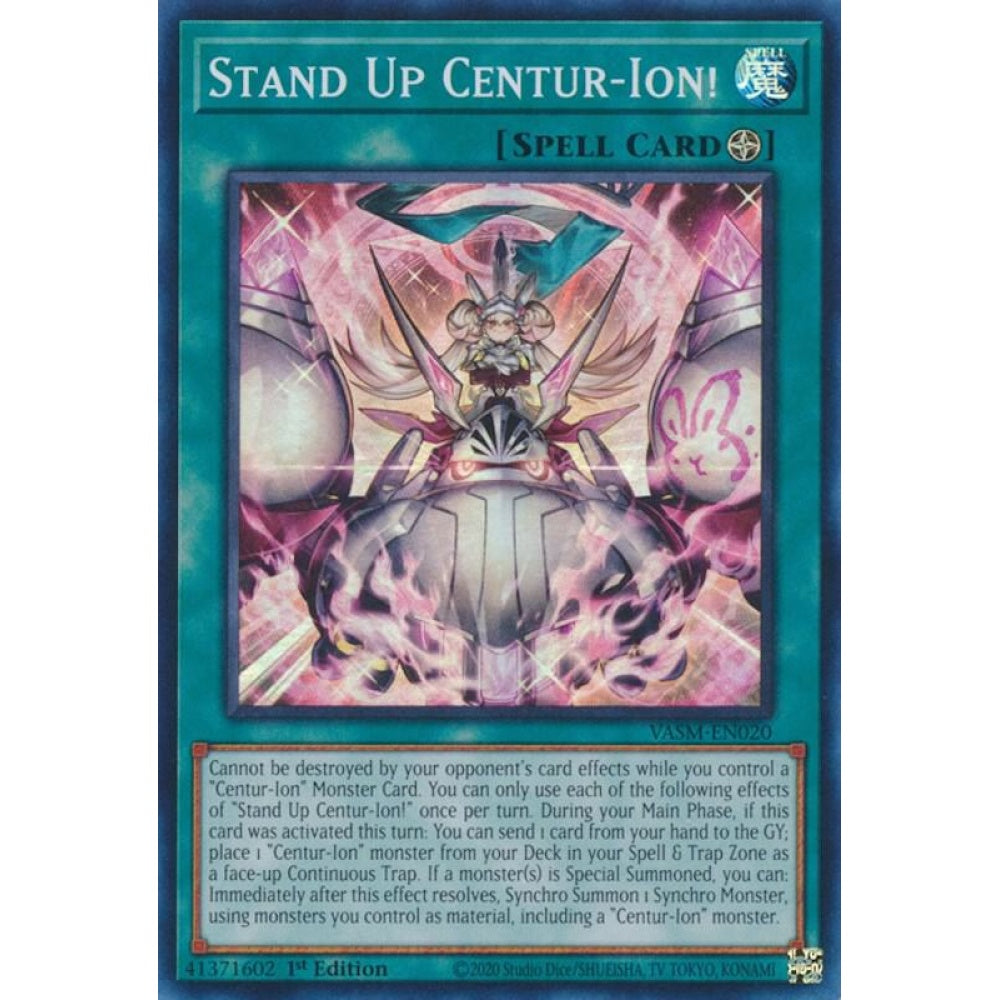Stand Up Centur-Ion! VASM-EN020 Super Yu-Gi-Oh Valiant Smashers