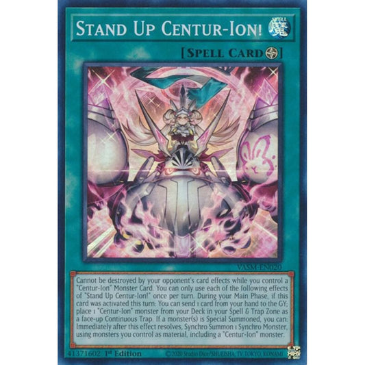 Stand Up Centur-Ion! VASM-EN020 Super Yu-Gi-Oh Valiant Smashers