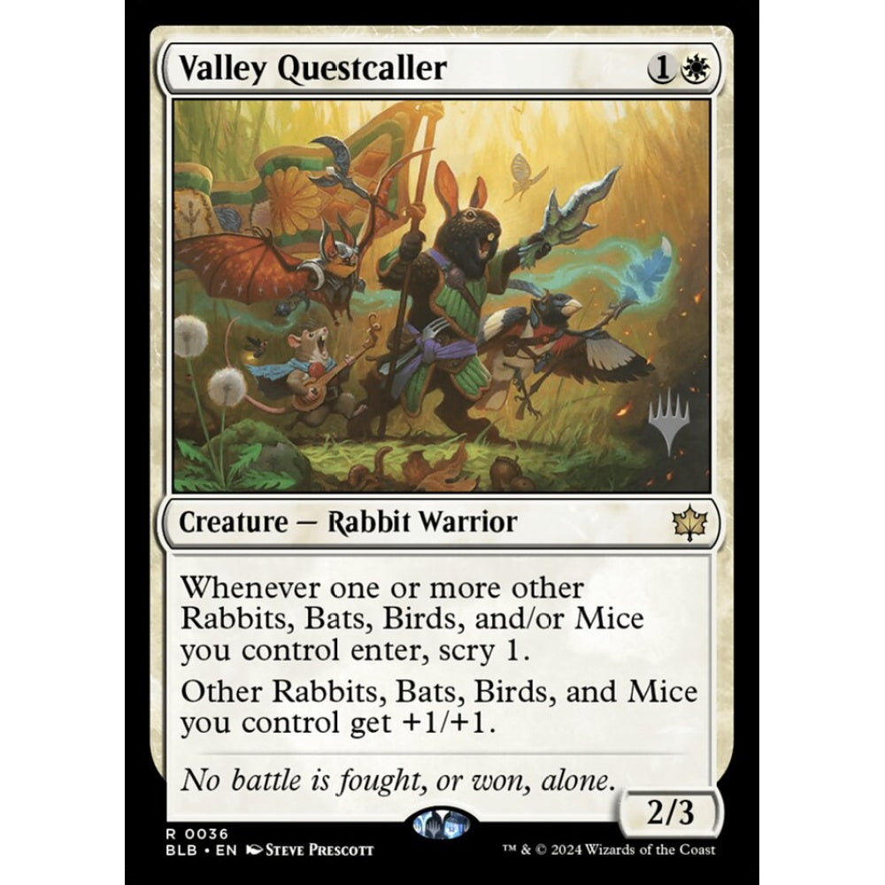 Valley Questcaller (R 36p PBLB Foil)