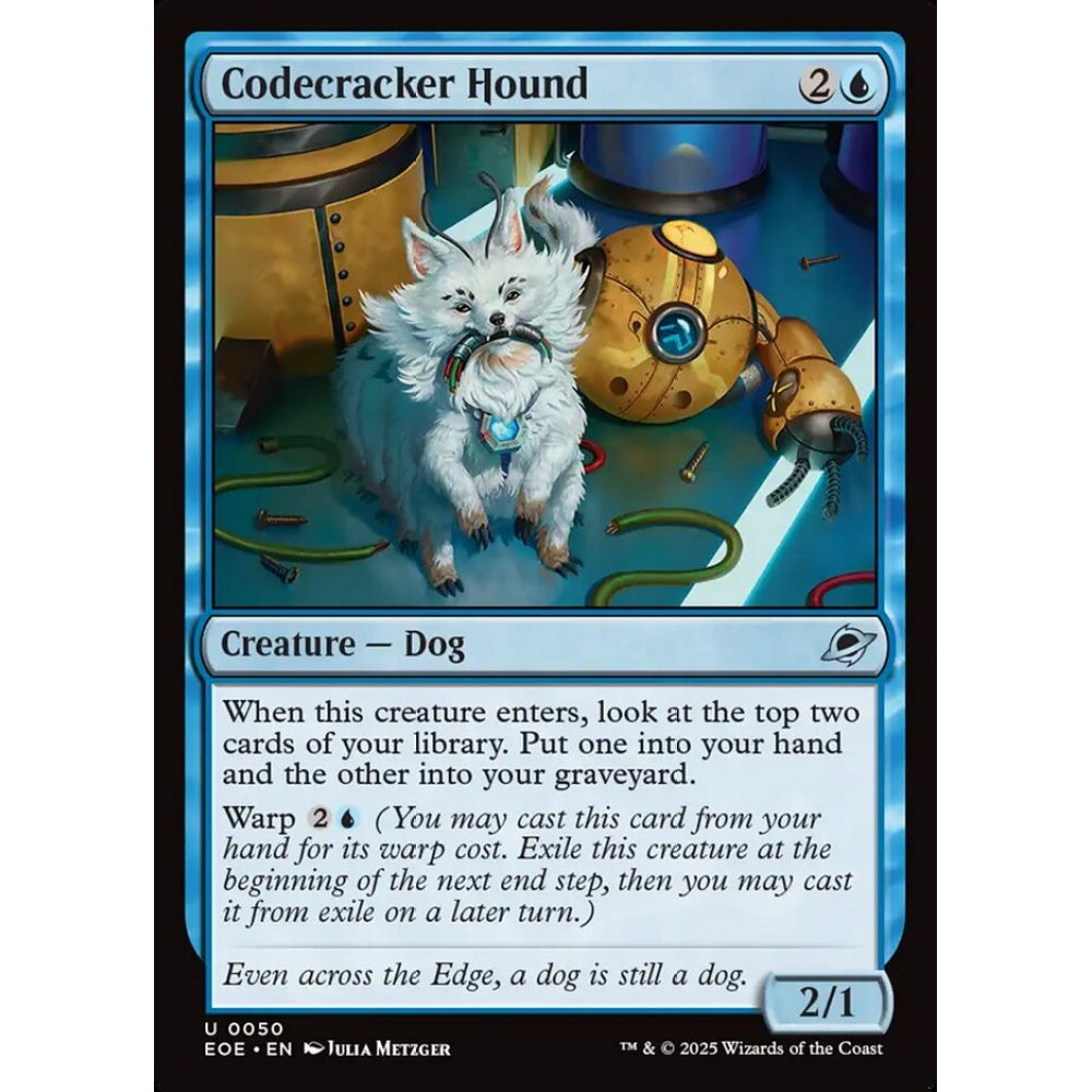 Codecracker Hound uncommon 50 Magic the Gathering Edge of Eternities