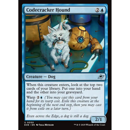 Codecracker Hound uncommon 50 Magic the Gathering Edge of Eternities
