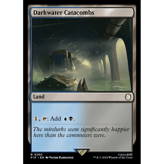 Darkwater Catacombs rare 260 Magic the Gathering Fallout