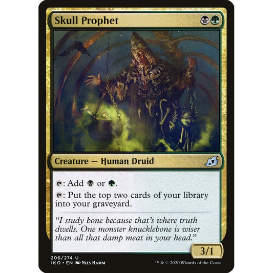 Skull Prophet uncommon 206 Magic the Gathering Ikoria: Lair of Behemoths