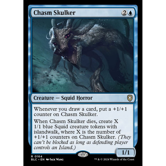 Chasm Skulker, 164, rare, Magic: The Gathering, Bloomburrow