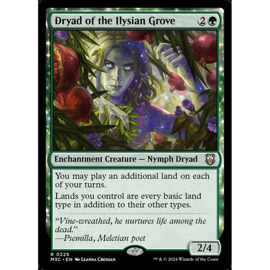 Dryad of the Ilysian Grove, 225, rare, Magic: The Gathering, Modern Horizons 3