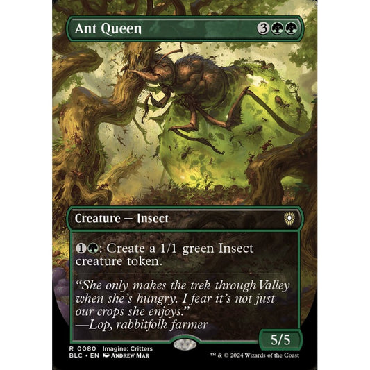 Ant Queen, 80, rare, Magic: The Gathering, Bloomburrow