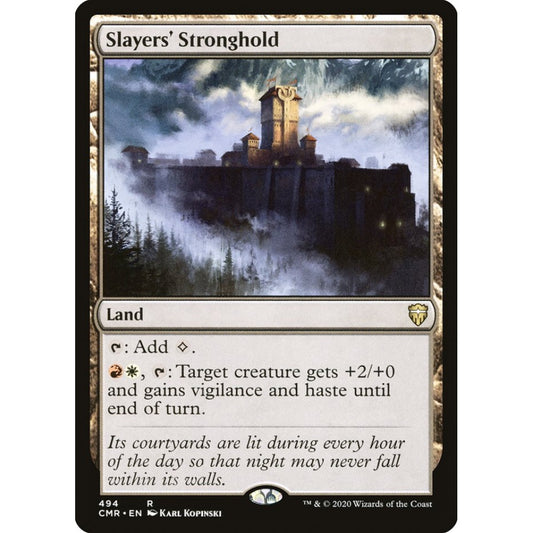 Slayers' Stronghold rare 494 Magic the Gathering Commander Legends