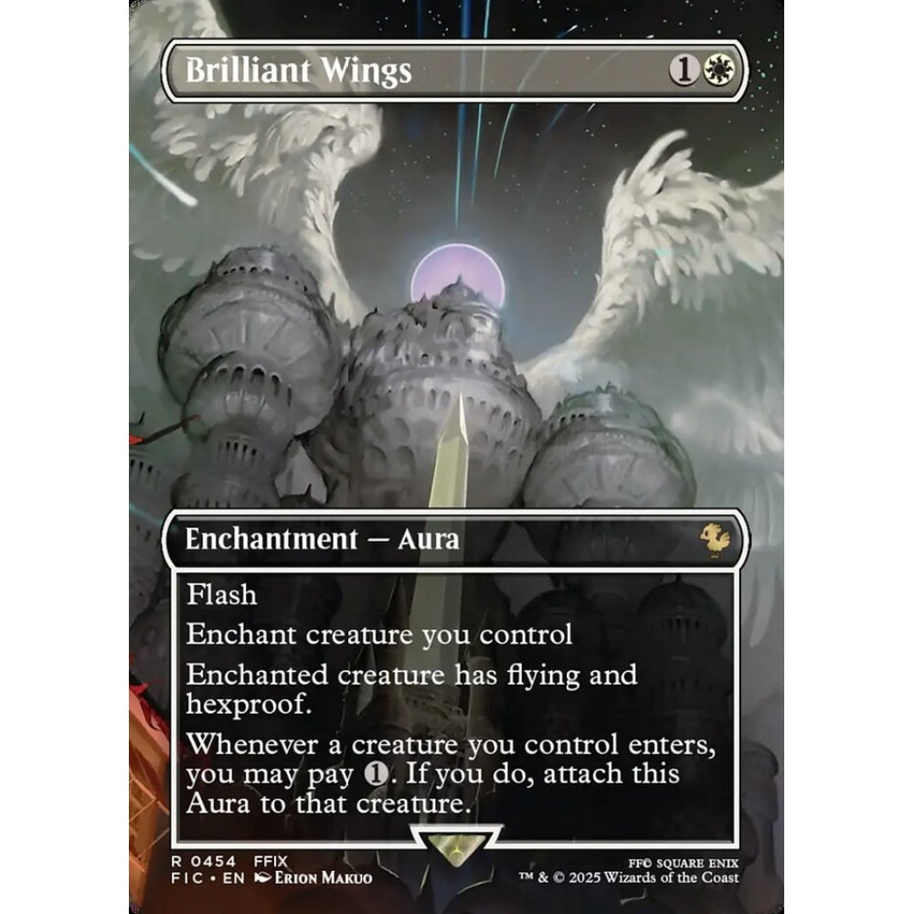 Brilliant Wings rare 454 Magic the Gathering Final Fantasy Commander