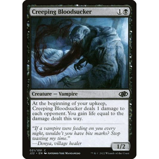 Creeping Bloodsucker common 21 Magic the Gathering Jumpstart 2022