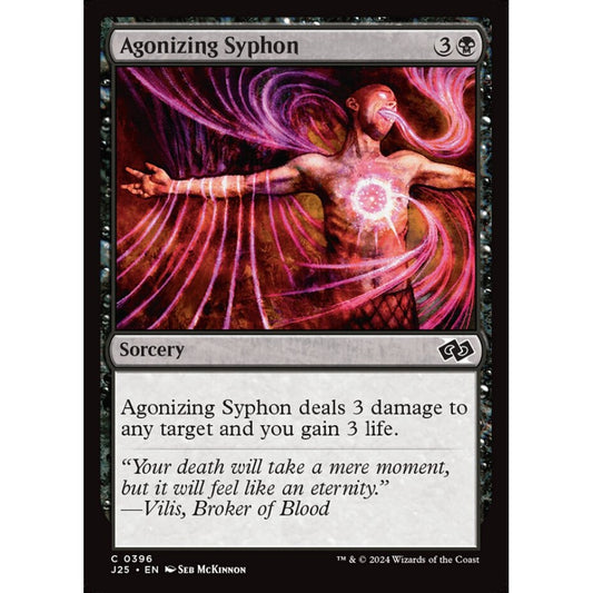 Agonizing Syphon, 396, common, Magic: The Gathering, Foundations Jumpstart