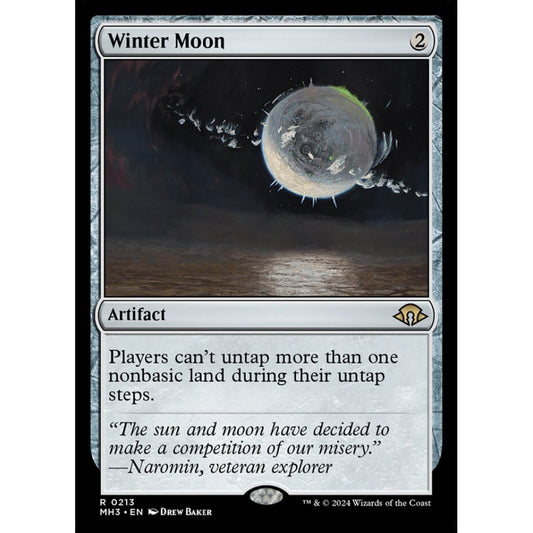 Winter Moon, 213, rare, Magic: The Gathering, Modern Horizons 3