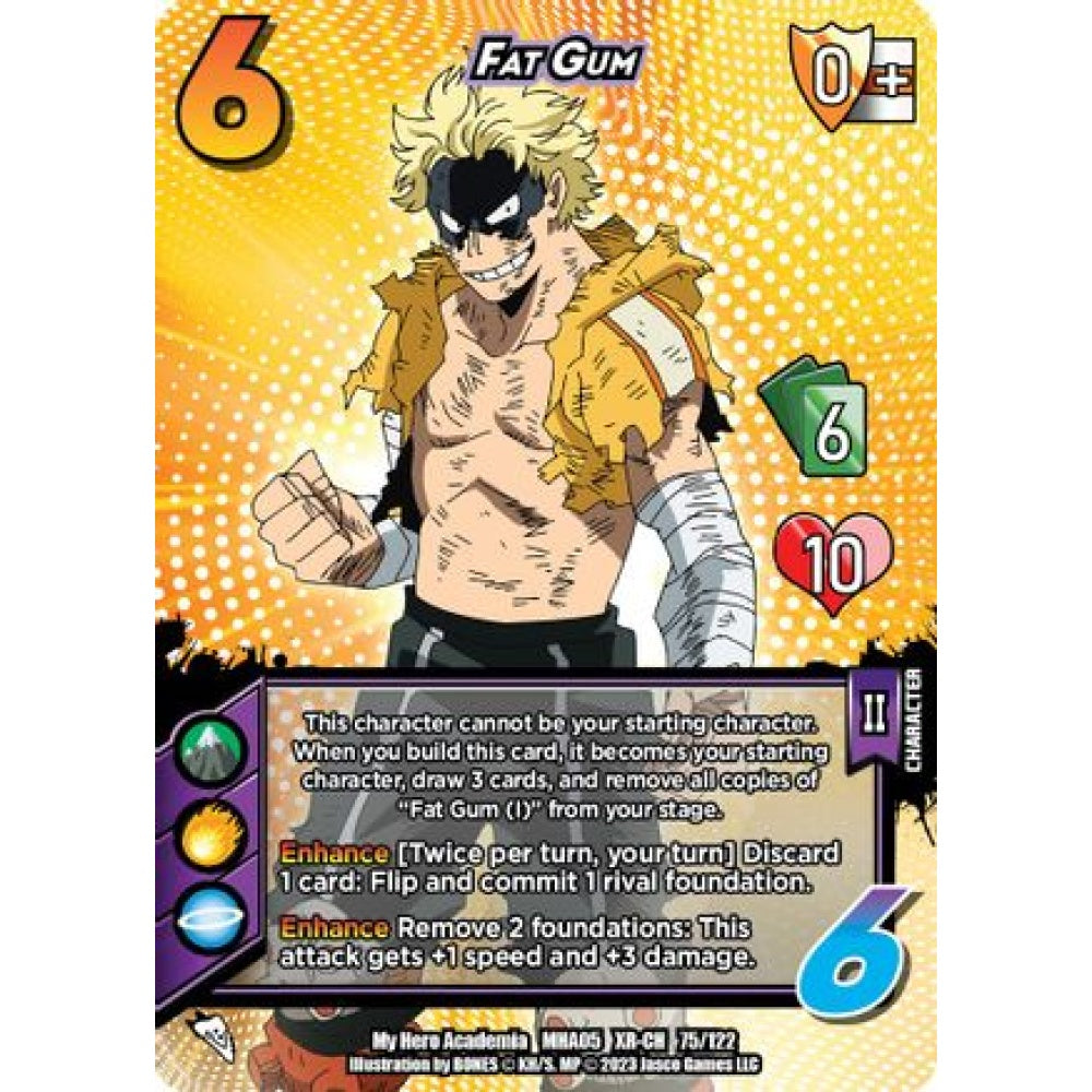 Fat Gum, 75/122, XR-CH, UniVersus, MHA05 Undaunted Raid
