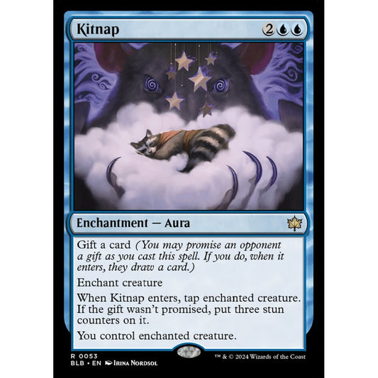 Kitnap, 53, rare, Magic: The Gathering, Bloomburrow