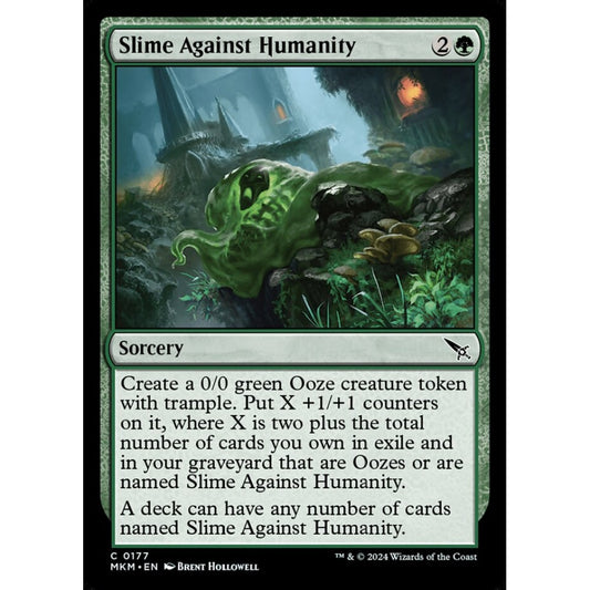 Slime Against Humanity common 177 Magic the Gathering Murders at Karlov Manor