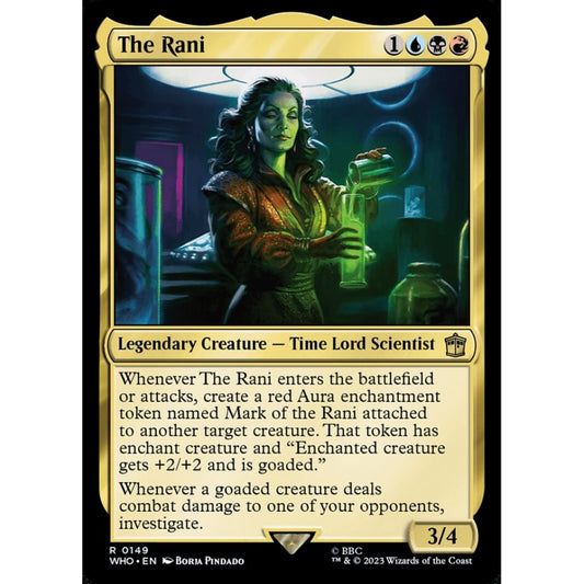 The Rani rare 149 Magic the Gathering Doctor Who