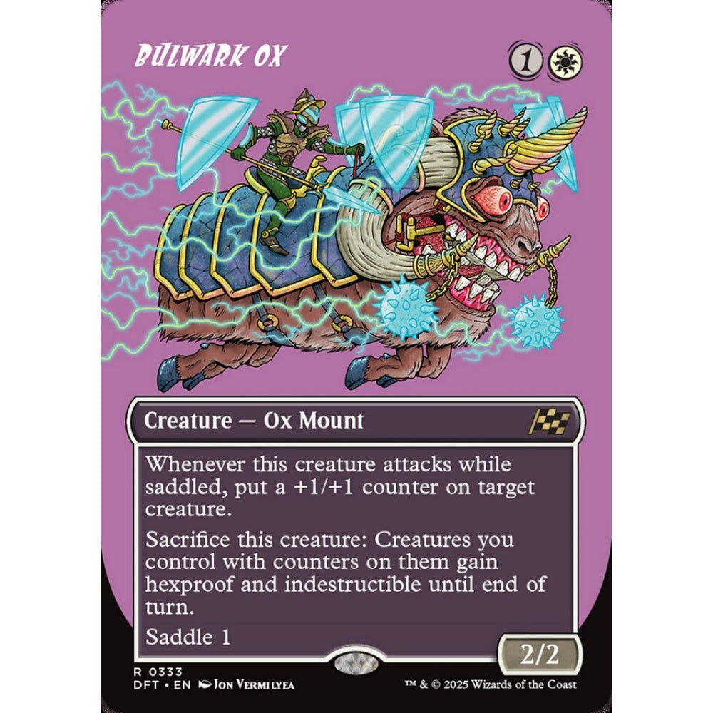 Bulwark Ox, 333, rare, Magic: The Gathering, Aetherdrift