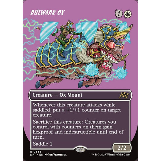 Bulwark Ox, 333, rare, Magic: The Gathering, Aetherdrift