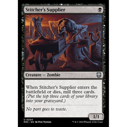 Stitcher's Supplier, 204, uncommon, Magic: The Gathering, Modern Horizons 3