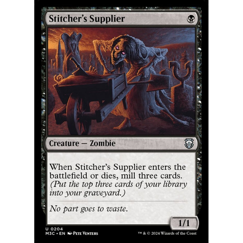 Stitcher's Supplier, 204, uncommon, Magic: The Gathering, Modern Horizons 3