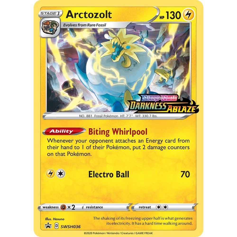 Arctozolt Promo SWSH036 Pokemon Card Game Sword & Shield Promos