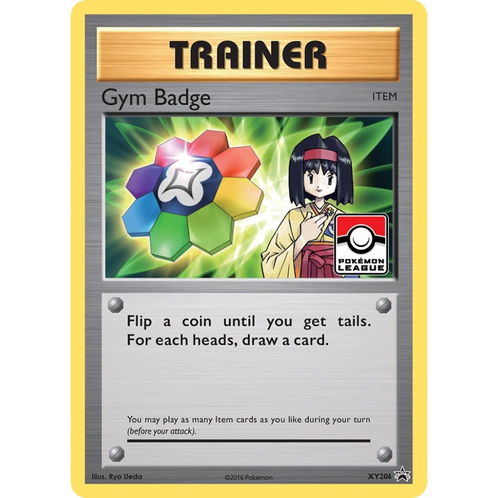Gym Badge Promo XY206 Pokemon Card Game XY Promos