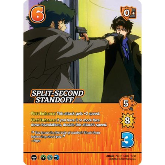 Split-Second Standoff, 11/21, R-ALT, UniVersus, Cowboy Bebop & Trigun Stampede