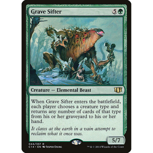 Grave Sifter rare 44 Magic the Gathering Commander 2014