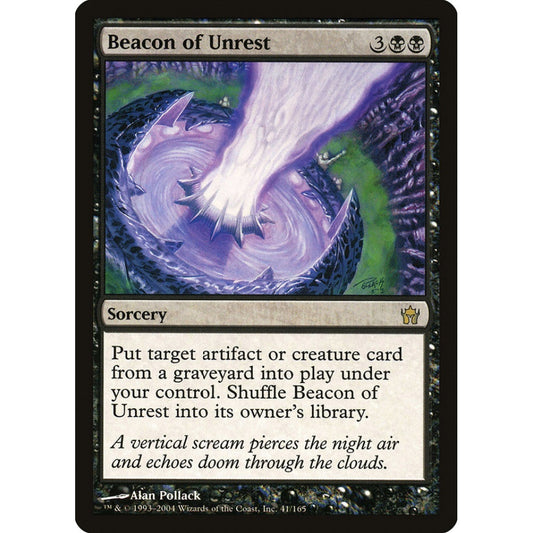 Beacon of Unrest rare 41 Magic the Gathering Fifth Dawn