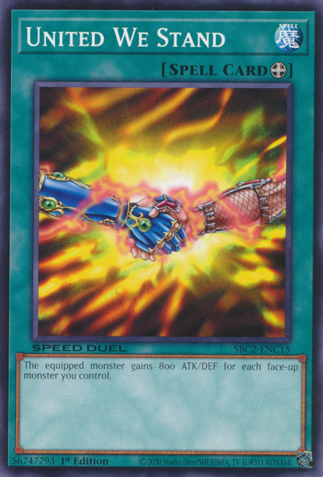 United We Stand RA03-EN112 Platinum Platinum Secret Rare Yu-Gi-Oh Quarter Century Bonanza in Art