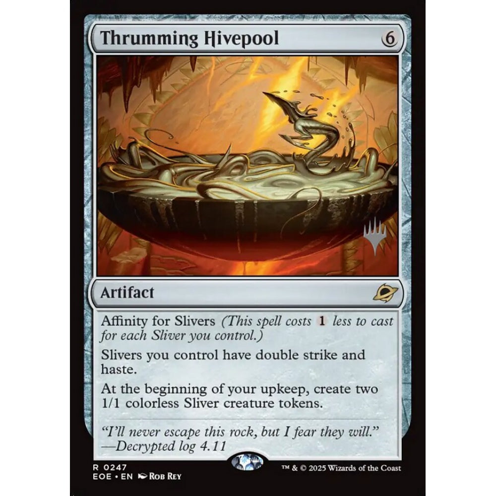 Thrumming Hivepool rare 247p Magic the Gathering Edge of Eternities Promos