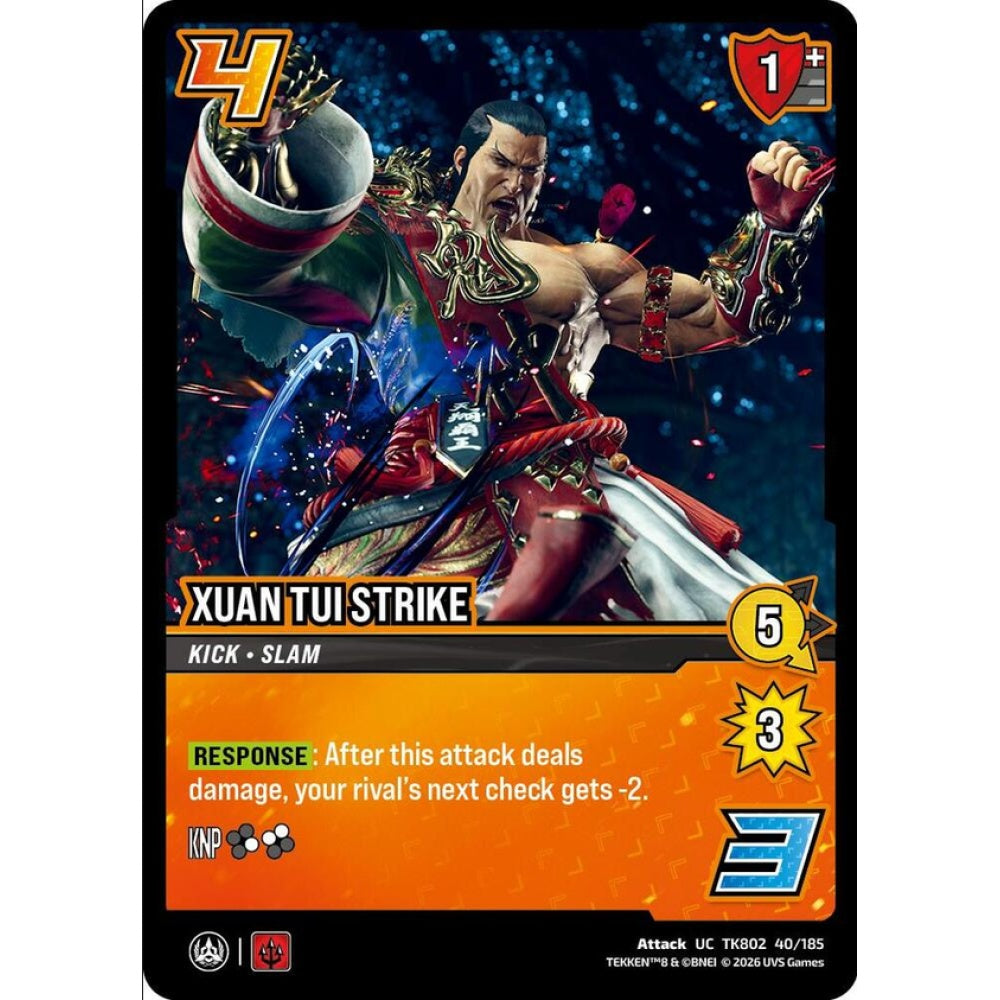 Xuan Tui Strike 40/185 TK802 Universus Tekken 8 Attack UC