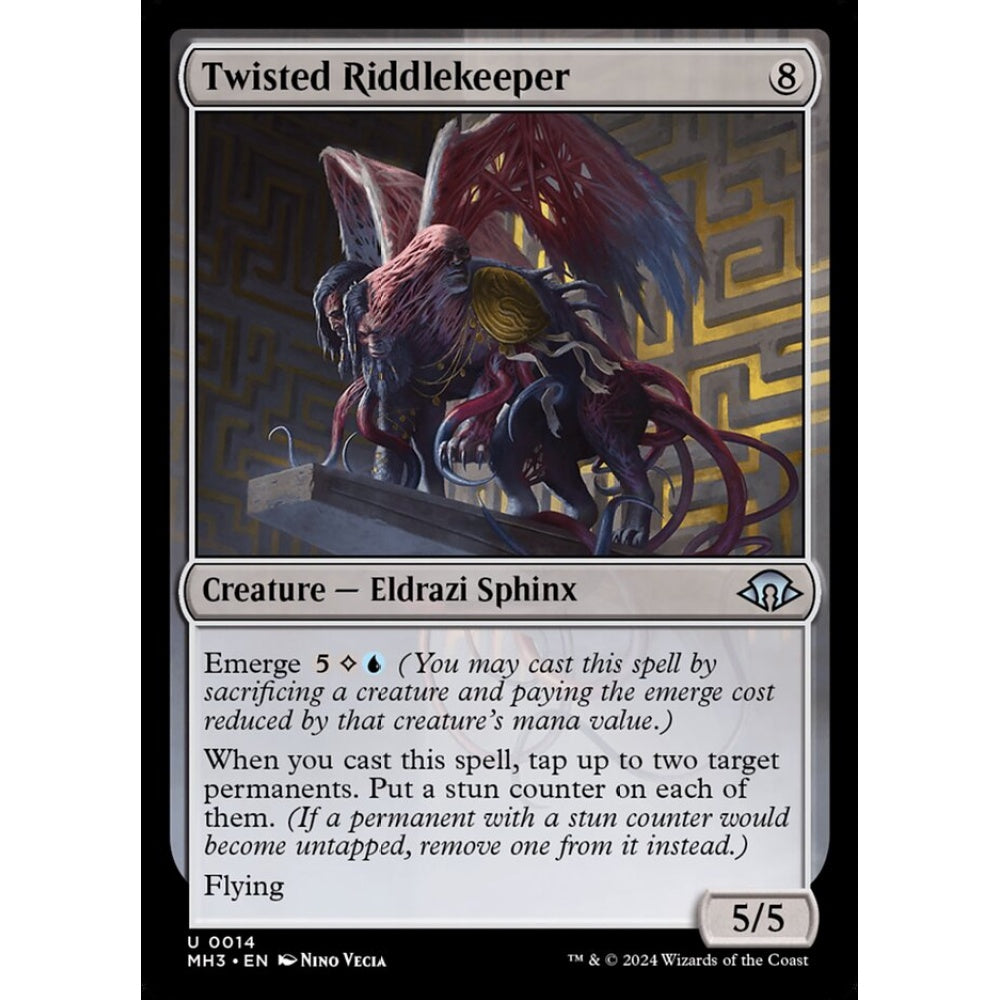 Twisted Riddlekeeper, 14, uncommon, Magic: The Gathering, Modern Horizons 3