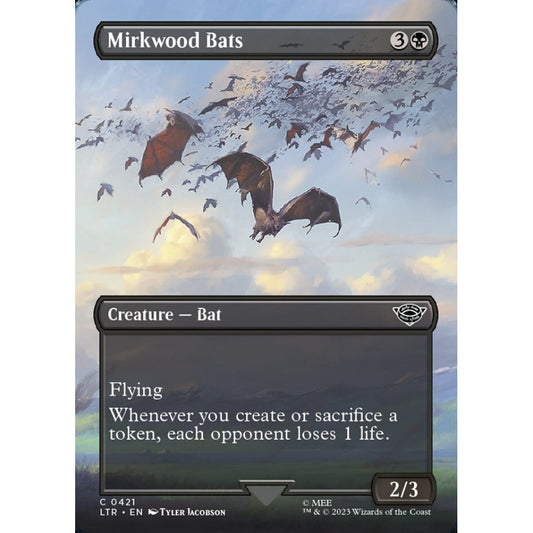 Mirkwood Bats, common, 421, Magic the Gathering, The Lord of the Rings: Tales of Middle-earth