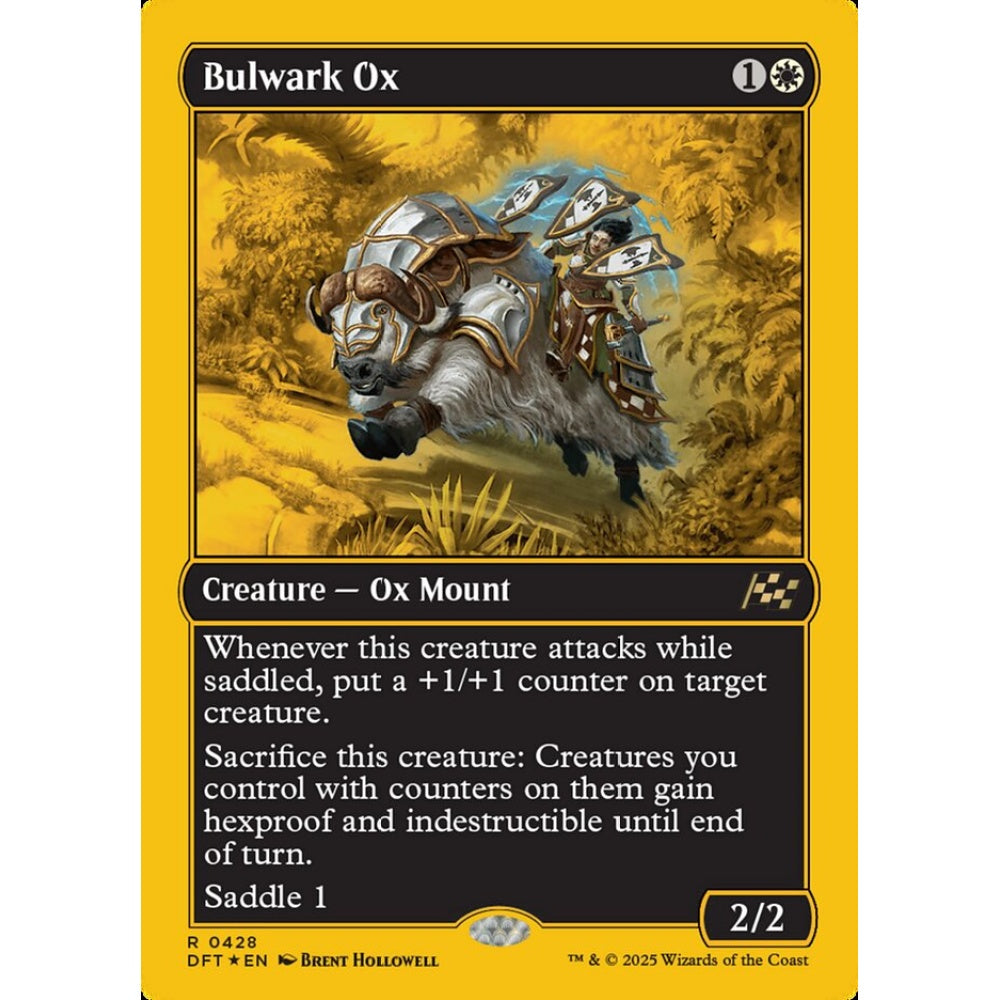 Bulwark Ox, 428, rare, Magic: The Gathering, Aetherdrift