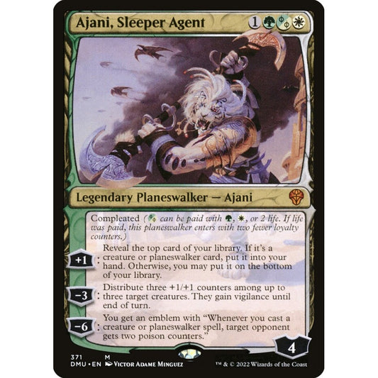 Ajani, Sleeper Agent mythic 371 Magic the Gathering Dominaria United