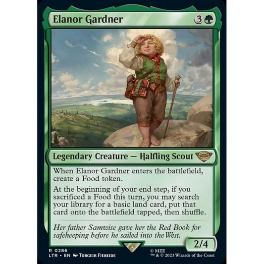 Elanor Gardner, rare, 286, Magic the Gathering, The Lord of the Rings: Tales of Middle-earth